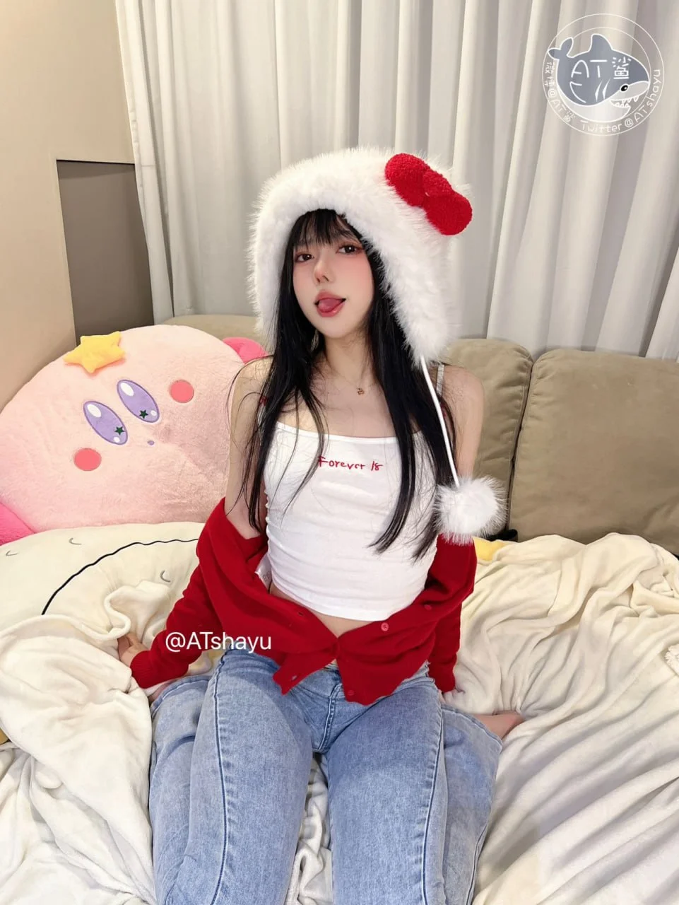 AT鲨 - 圣诞女友 [98P,2V-34MB] tg@simisebaisi 【丝足阁】066.webp